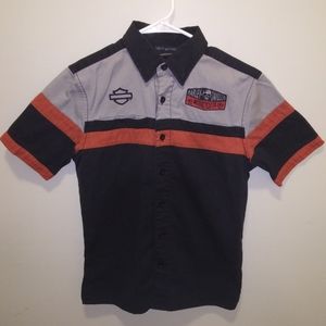 Harley Davidson Short Sleeve Shop Shirt